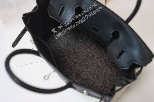 Hermes女包 愛馬仕經典款birkin女包 2020特別款拼接鉑金 Swift+帆布 Hermes鉑金手提女包  am2067